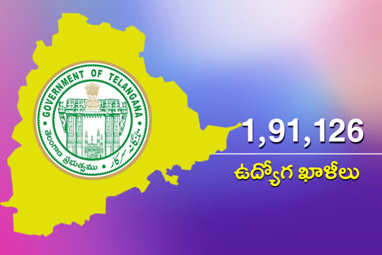 .91 lakh government jobs are vacant in telangana