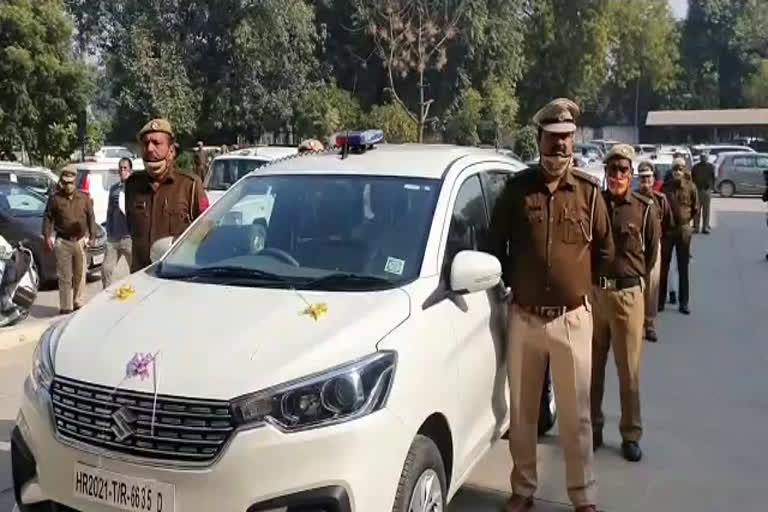 Ask Automotive presented four vehicles to Gurugram Police