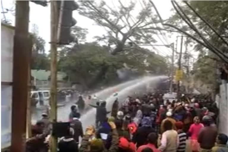 teachers protests in agartala