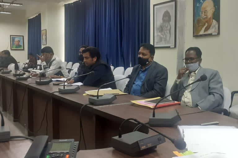 review meeting on revenue related matters in ranchi