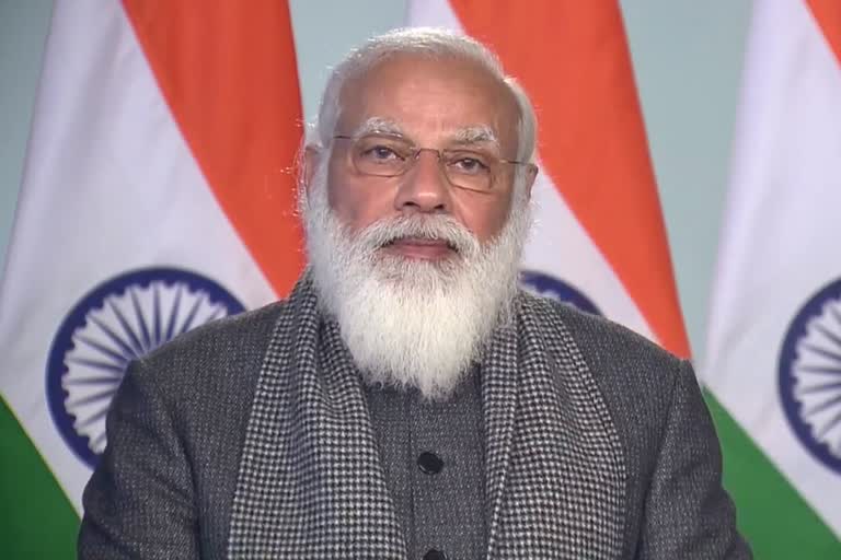 प्रधानमंत्री मोदी का संबोधन