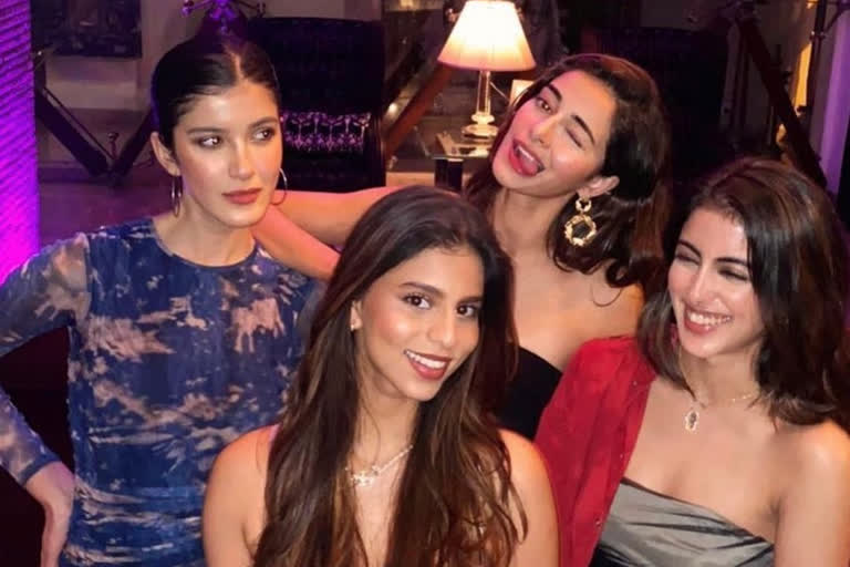 Suhana Khan parties with BFFs Ananya Panday, Shanaya Kapoor, Navya Naveli Nanda