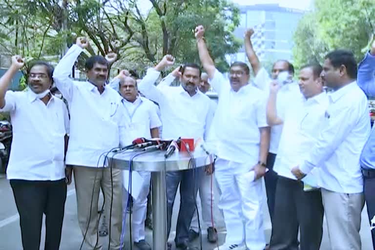 prtu state president m anjireddy demands to government for betterment in fitment