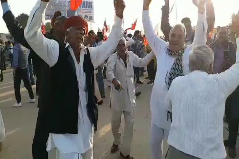 farmers protest jaisinghpur kheda border rewari