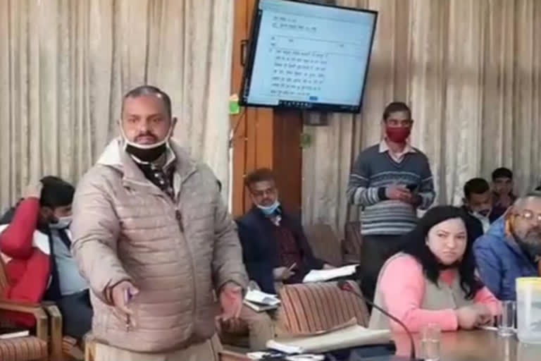 monthly meeting of Shimla Municipal Corporation