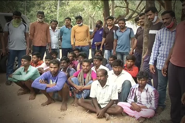 Red Sandal workers from TamilNadu arrested