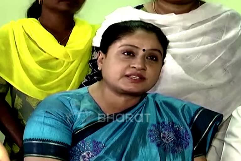 bjp leader vijayashanthi speak on 7.5 fitment in hyderabad