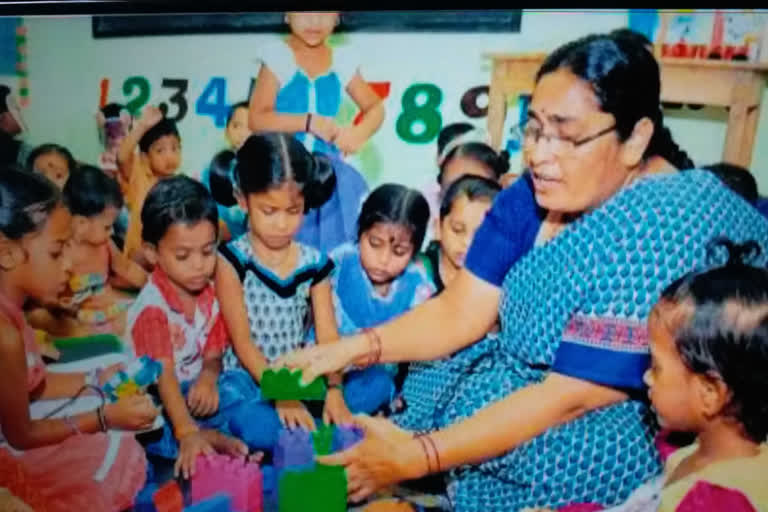 anganwadi pres schools