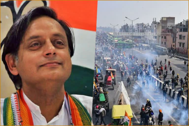 tractor-rally-violence-shashi-tharoor-six-journalists-booked-for-sedition