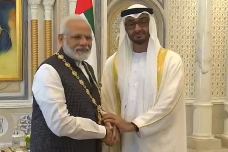 india, uae, pm modi