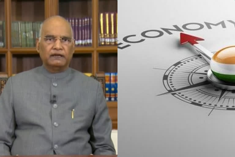 Indian economy revives from Covid induced crisis: President