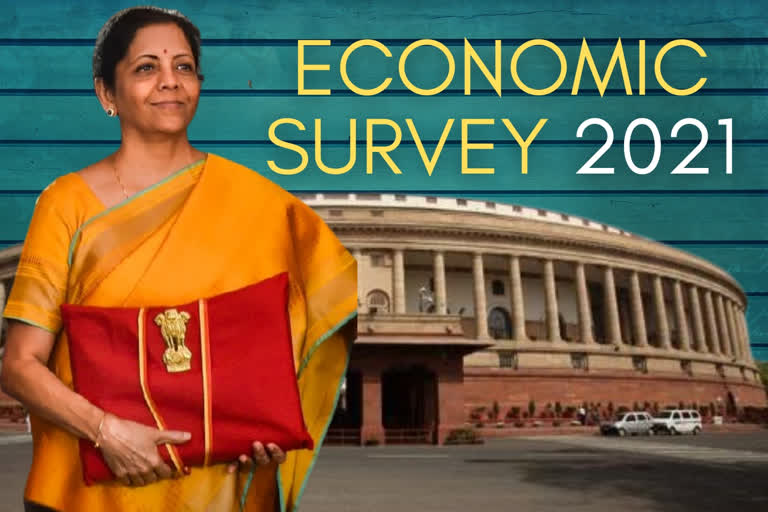 FM tables Economic Survey 2020-21 in Lok Sabha