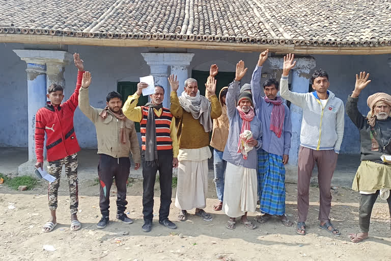 protest in muzaffarpur