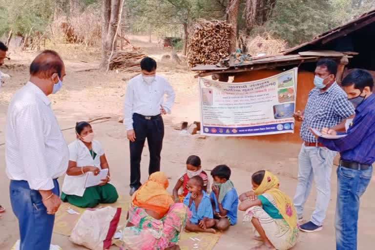 cmho reached Naxalite affected area