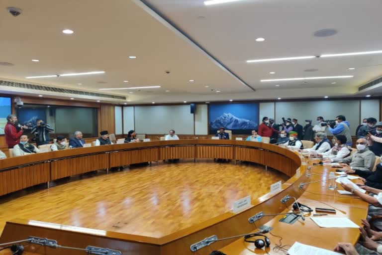 Delhi: An all-party meeting was chaired today by the Lok Sabha Speaker Om Prakash Birla