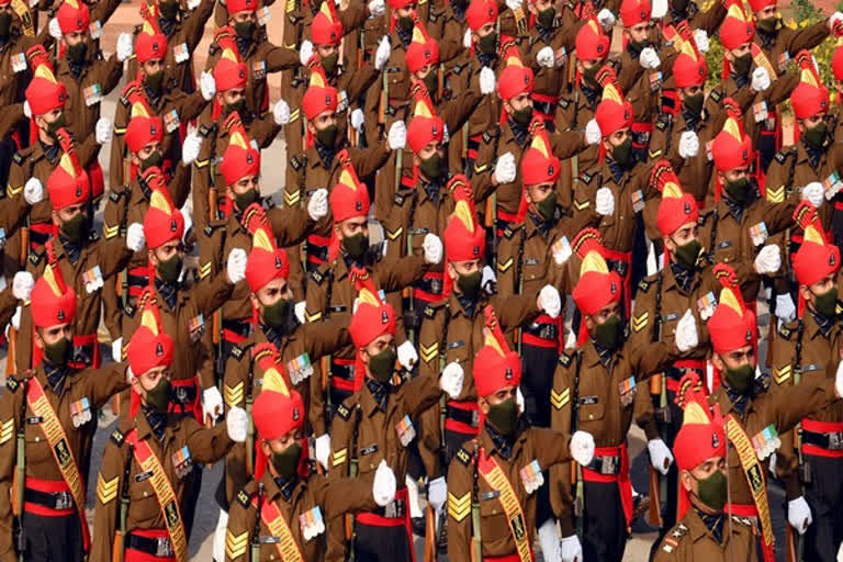 R-Day Parade news  Jat Regimental Centre news  Delhi Police adjudged  Delhi Police news  റിപ്പബ്ലിക് ദിന പരേഡ്  ജാട്ട് റെജിമെന്‍റ്