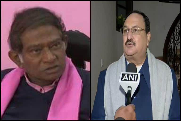 Former Chhattisgarh CM's kin withdraws defamation case against JP Nadda