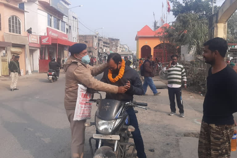 Campaign on road safety in Sahibganj