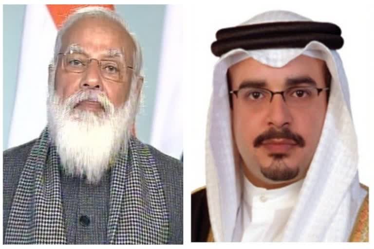 PM Modi thanks Bahrain's crown prince for partnership in fight against pandemic