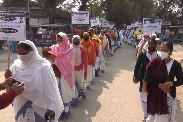 বৰপেটাত পালন জাতিৰ পিতা মহাত্মা গান্ধীৰ মৃত্যু দিৱস