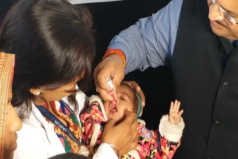 Mission Indradhanush Program, Polio Campaign in Rajasthan