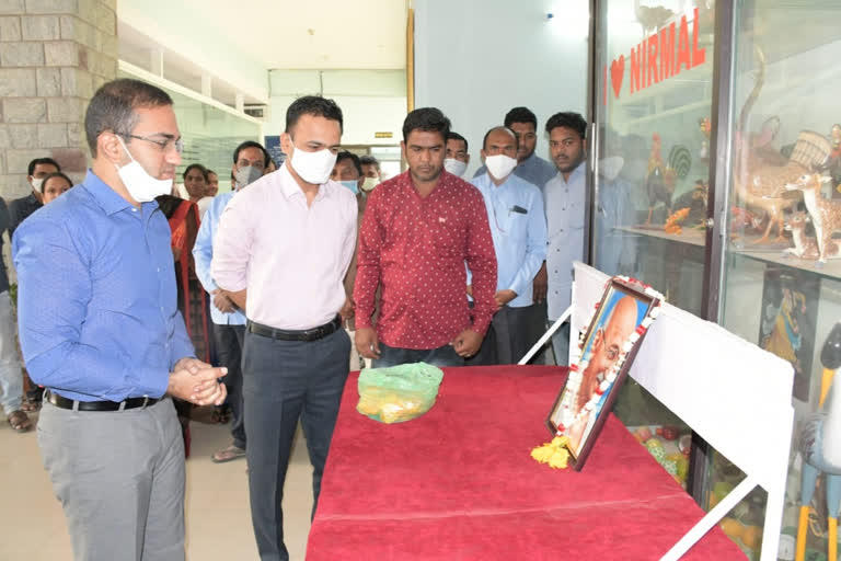 National Martyrs' Remembrance Day in nirmal Collectorate