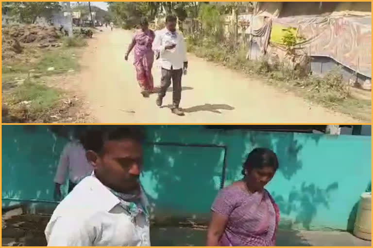 bollavaram village  volunteer suspension