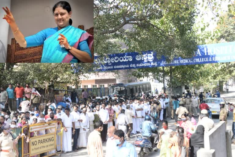 Sasikala Natarajan discharged today