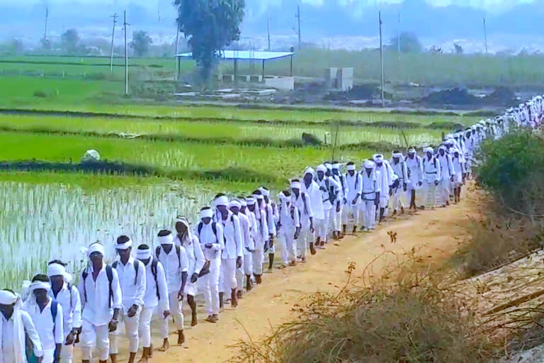 Tribals are making arrangements for the Nagoba fair