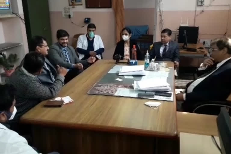 जोधपुर हाईकोर्ट की टीम का जेकेलोन निरीक्षण, JK Loan inspection of Jodhpur High Court team