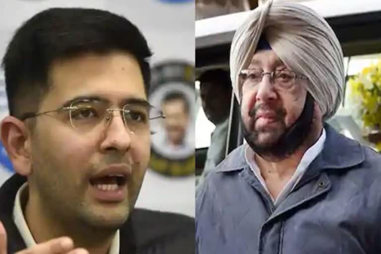 AAP leader Raghav Chadha writes letter to Punjab CM