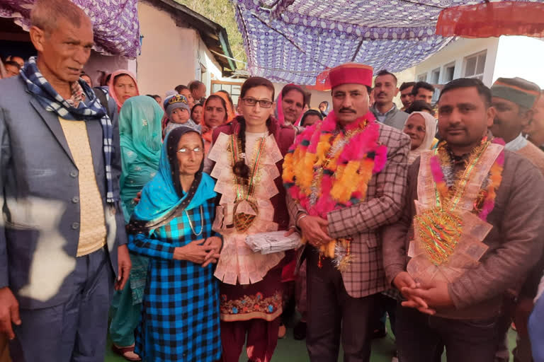 Milan ceremony organized in Bhattiyat of  Kuddi Panchayat in chamaba