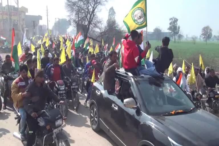 narwana bike rally farmer movement