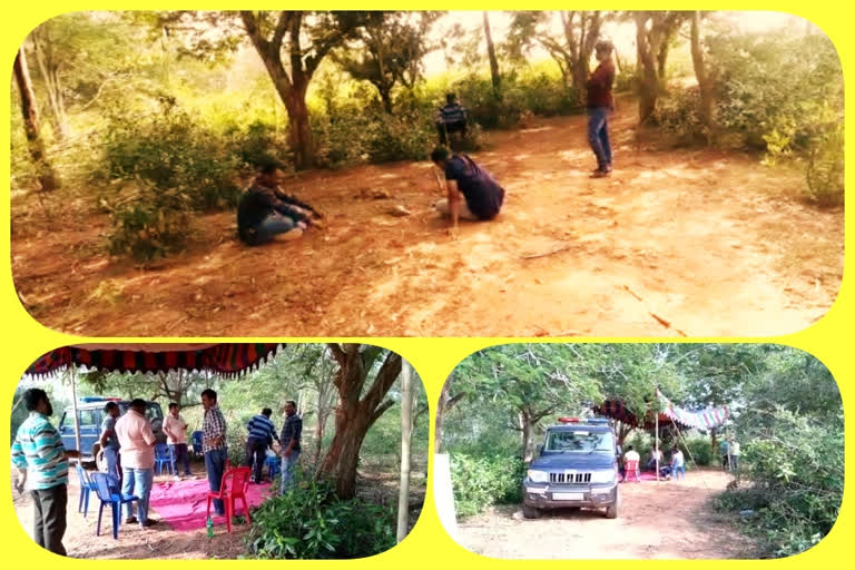 muder case chased by karnataka police dead body was burried in rupuru forests in nellore district