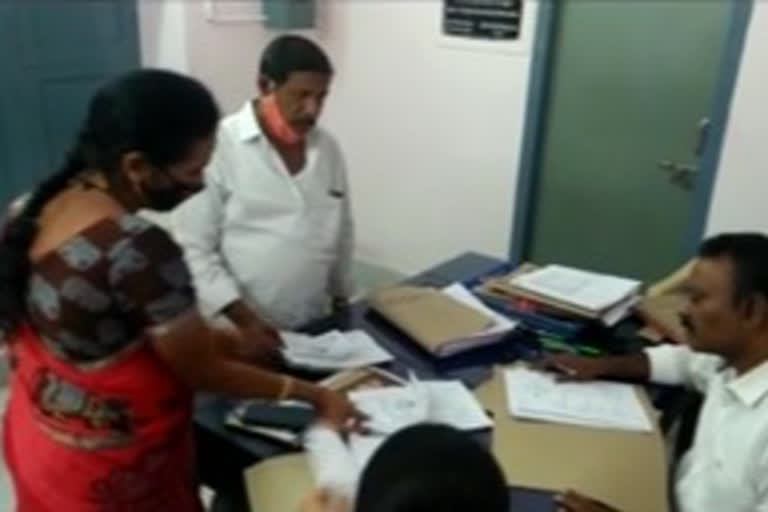 Examination of nominations in Guntur district