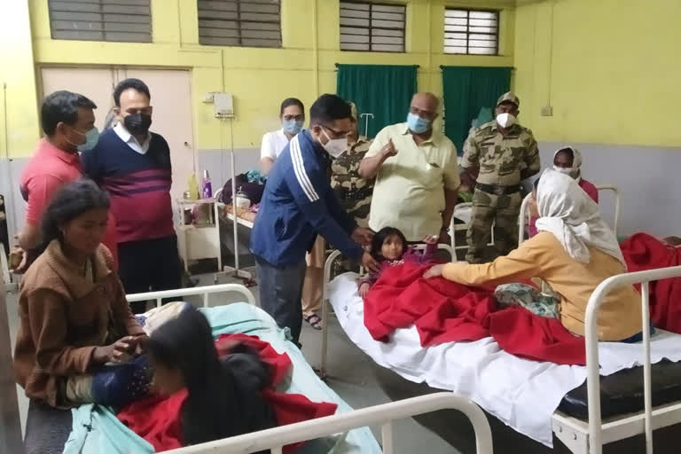 Sanitizer administered as a dose of polio in Yavatmal of Maharashtra