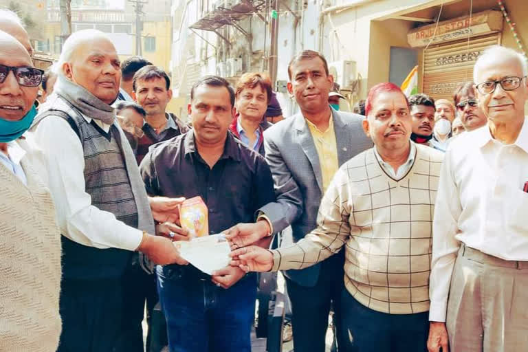 Health Minister gave donations for shri Ram temple