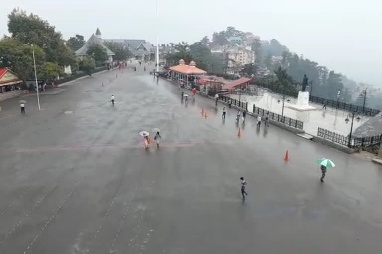 हिमाचल का मौसम, himachal weather himachal shimla snowfall in himachal