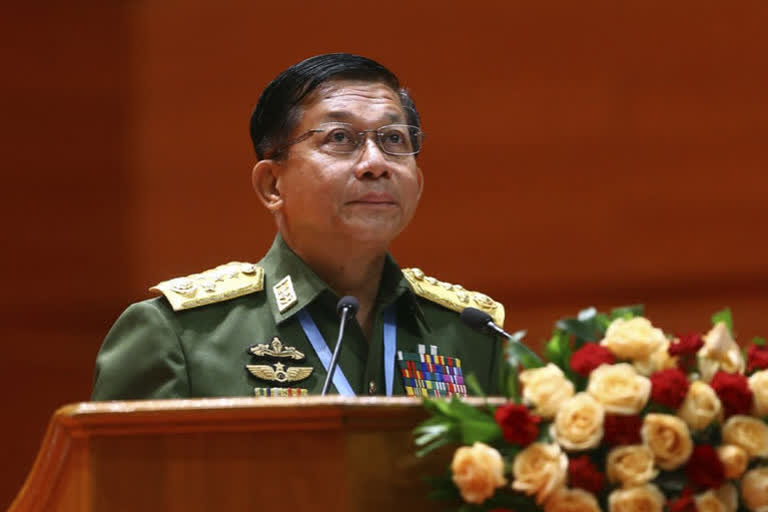 A decade after junta's end, Myanmar military back in control
