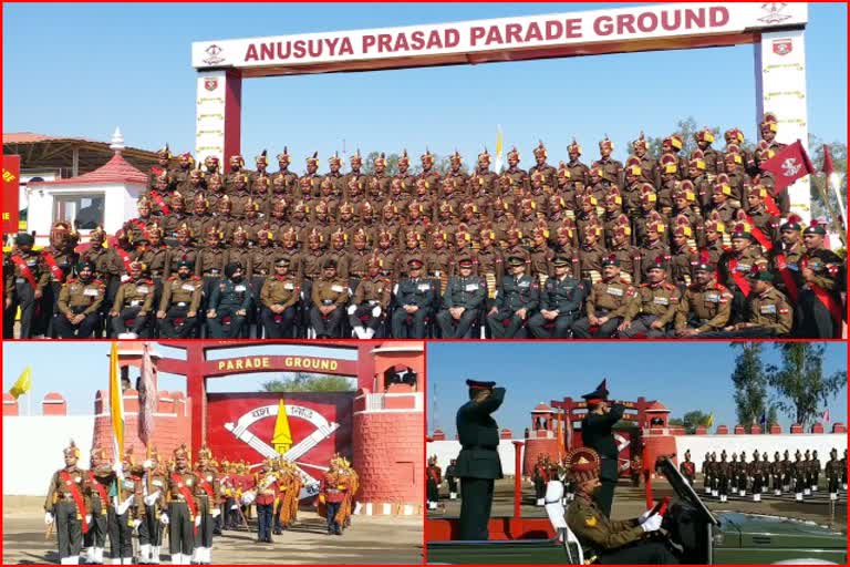 Passing out parade held in Mahar Regiment of Sagar