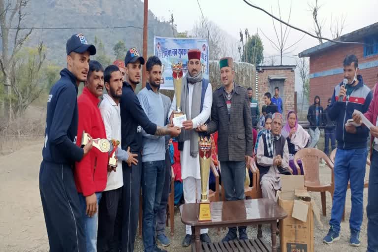 Cricket tournament in Rajgarh