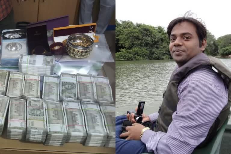 AEE Devaraju K. Shiggavi locker-seized in hubli