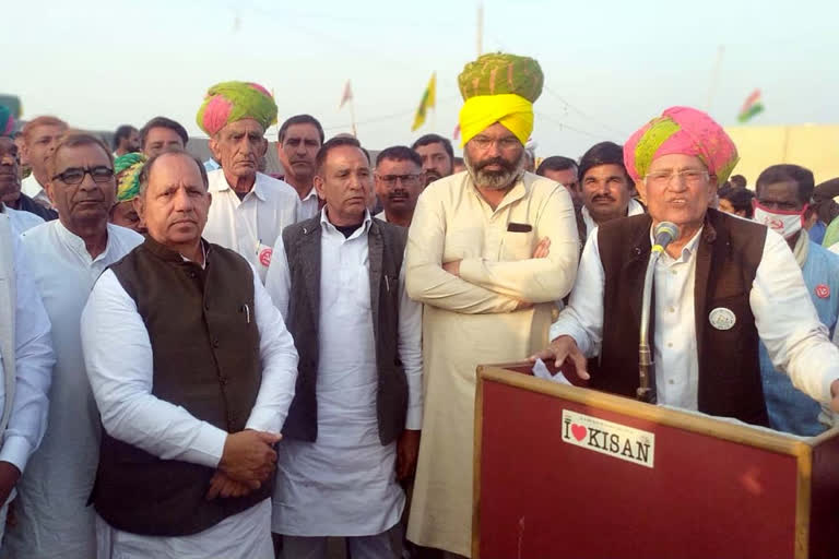 Former Minister Subhash Mehria in rewari