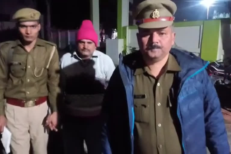 बरेली की जेल से फरार कैदी को बिजनौर पुलिस ने दबोचा