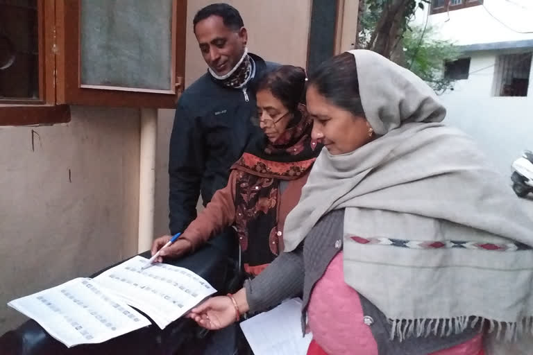 Voter list revision in mandi