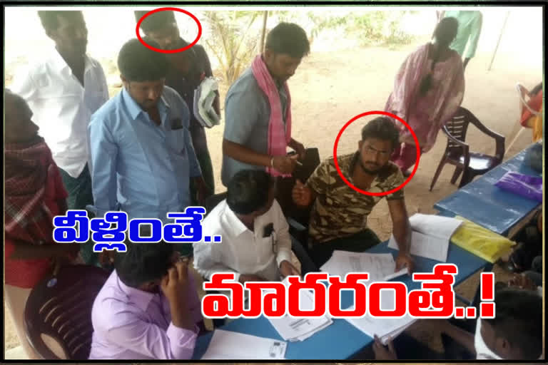 two volunteers suspended for violating electoral rules in ananthapuram district