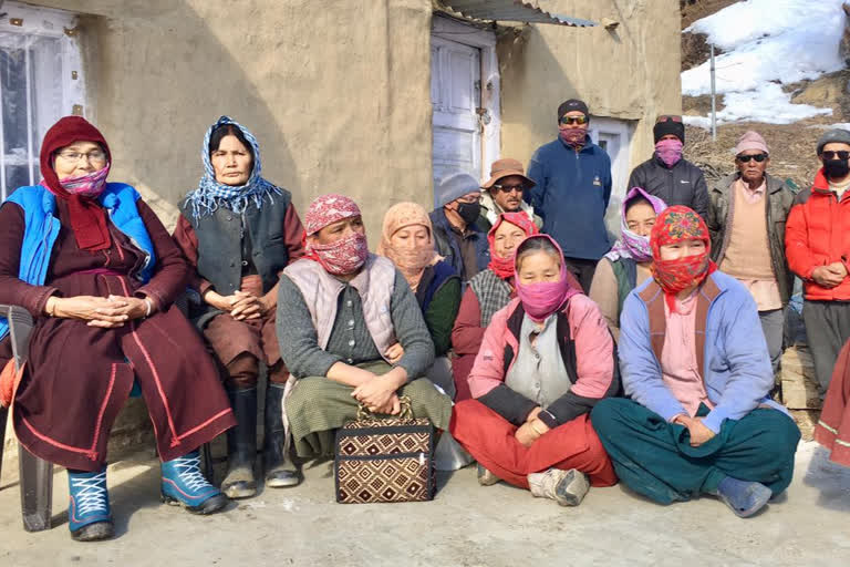 people of lahaul spiti against power project being built on Chandrabhaga river