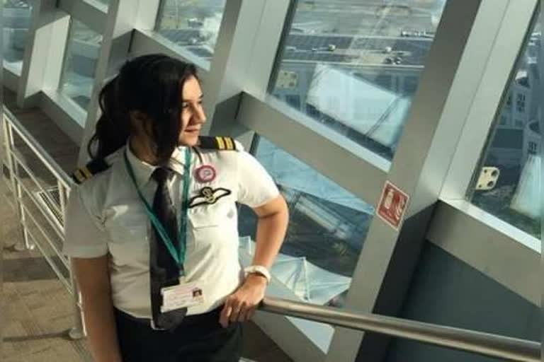 India's youngest female pilot