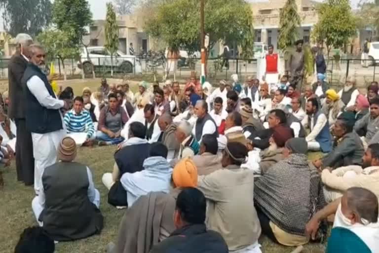 Bhakra Irrigation System Regulation, farmers Protest in Hanumangarh