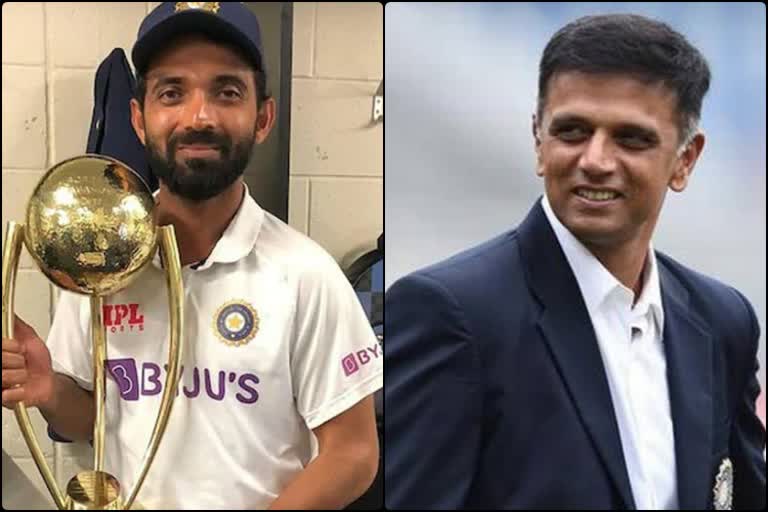 Rahul Dravid -ajinkya rahane